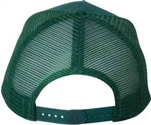 Valucap 8804h Five Panel Mesh Back Trucker Cap Forest / one Size Fits Most