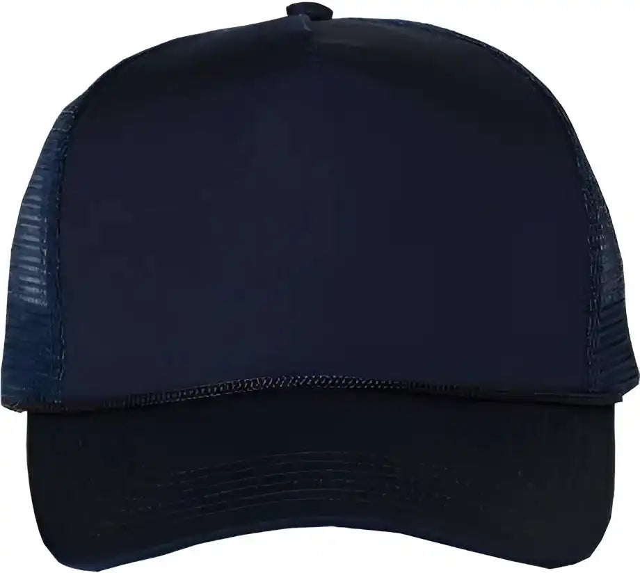 Valucap 8804h Five Panel Mesh Back Trucker Cap Navy / 6 5/8’’ 7 3/8’’