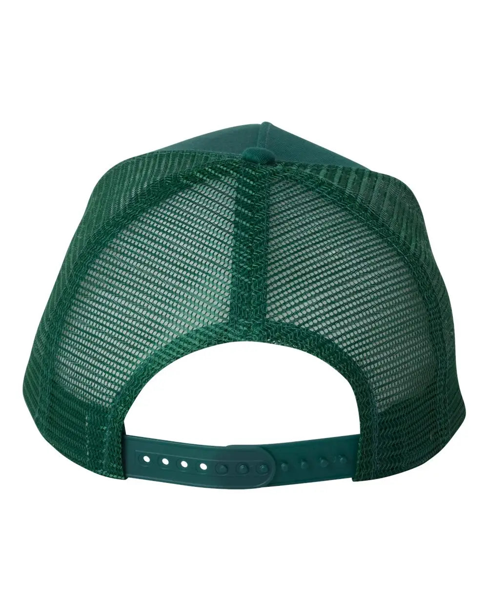 Valucap 8804h Five-panel Trucker Cap - Forest - one Size Fits Most