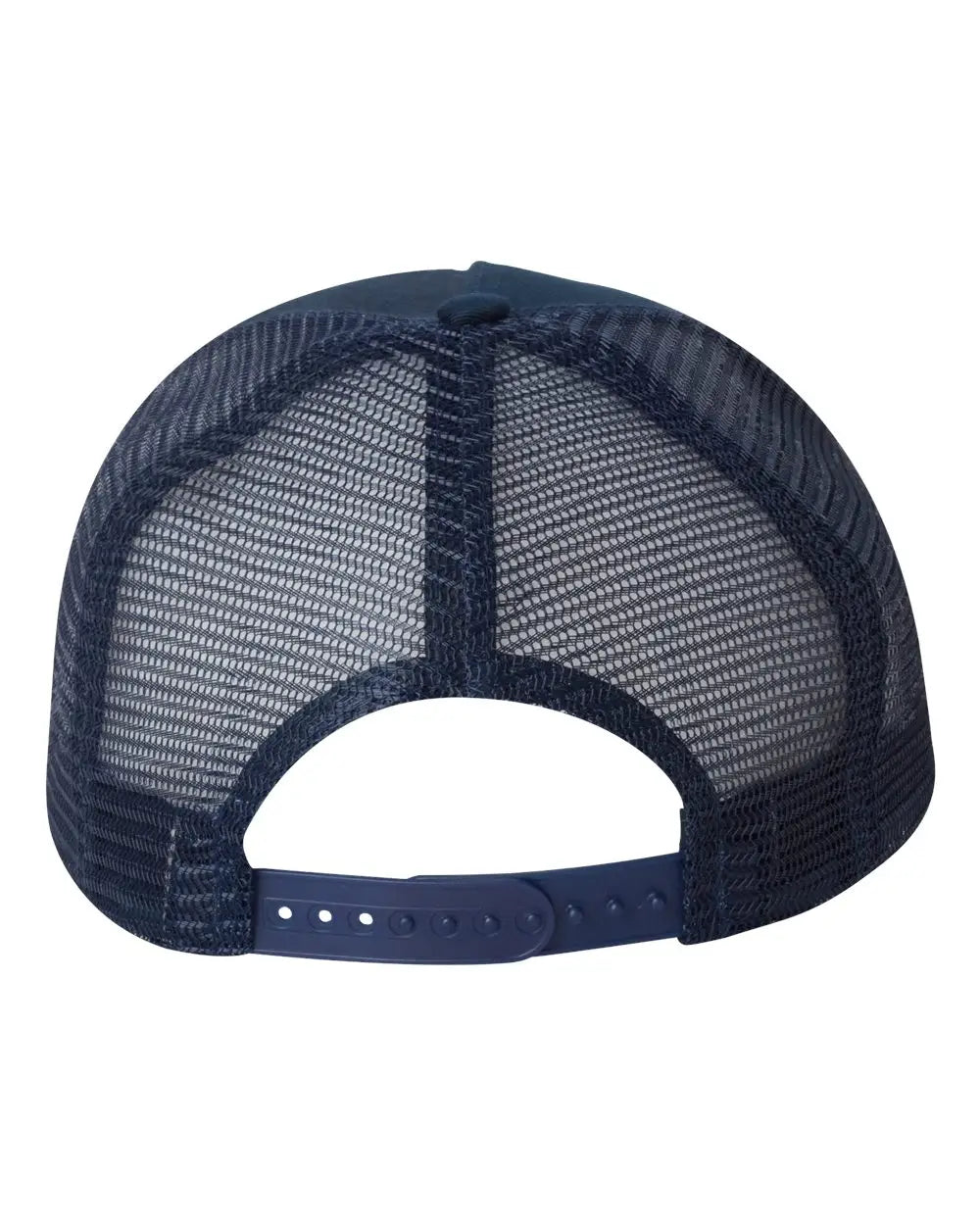 Valucap 8804h Five-panel Trucker Cap - Navy - one Size Fits Most