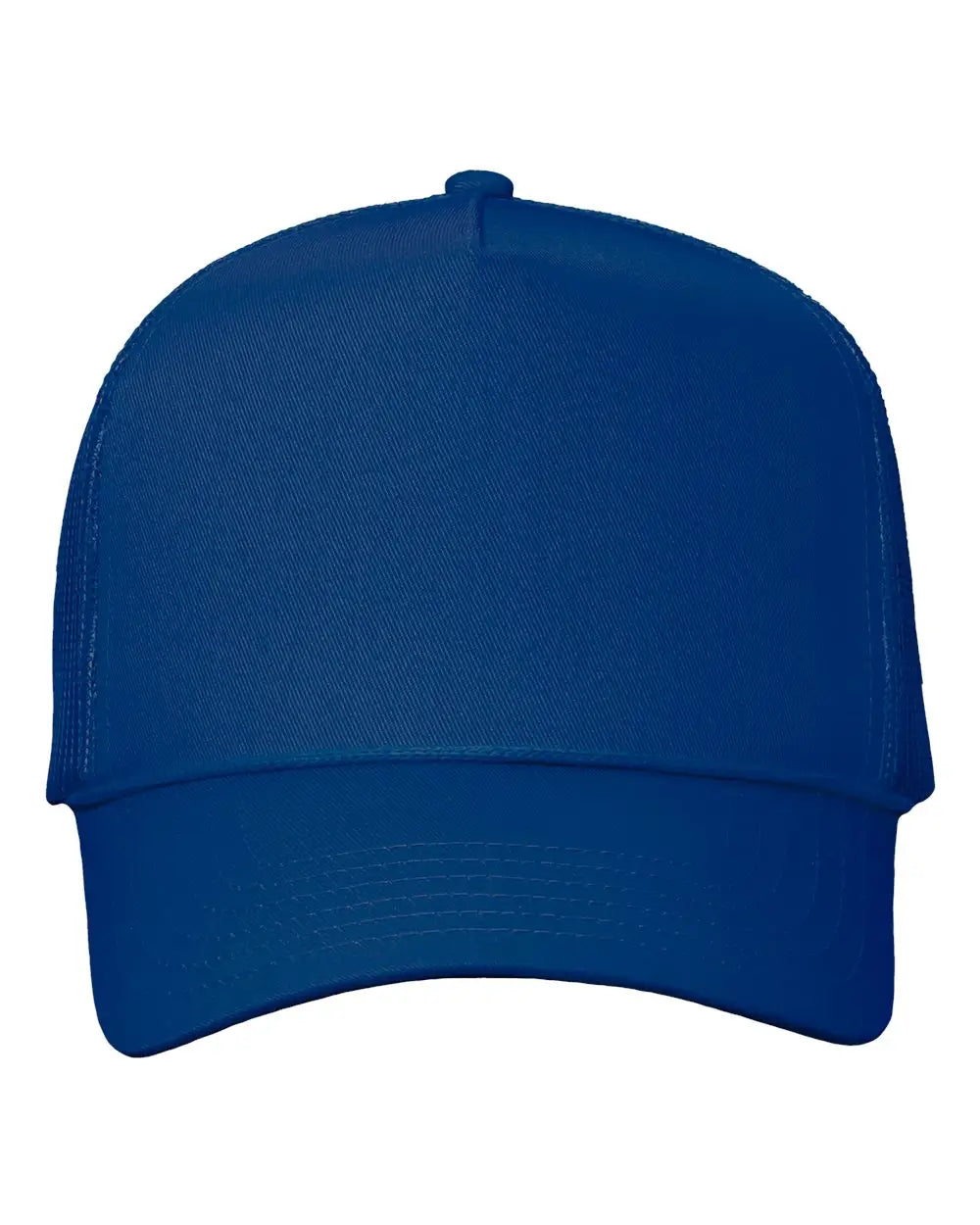 Valucap 8804h Five-panel Trucker Cap - Royal Blue - one Size Fits Most