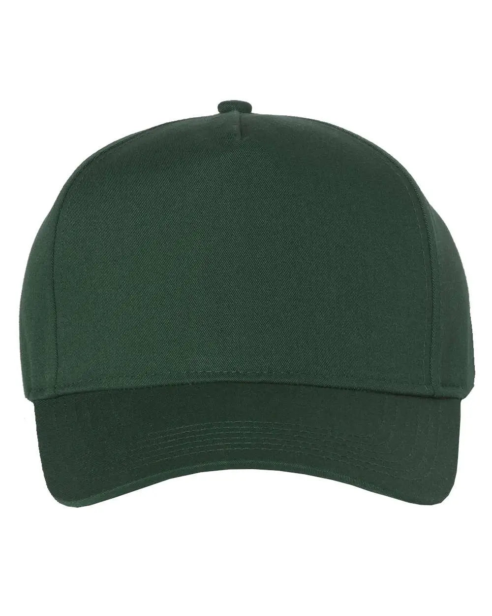 Valucap 8869 Five-panel Twill Cap - Forest - one Size Fits Most