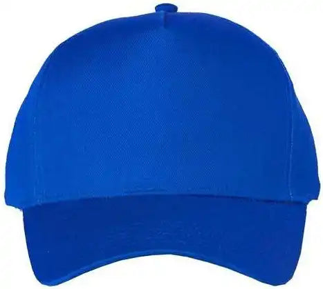 Valucap 8869 Five Panel Twill Cap Royal Blue / 6 5/8’’ 7 3/8’’