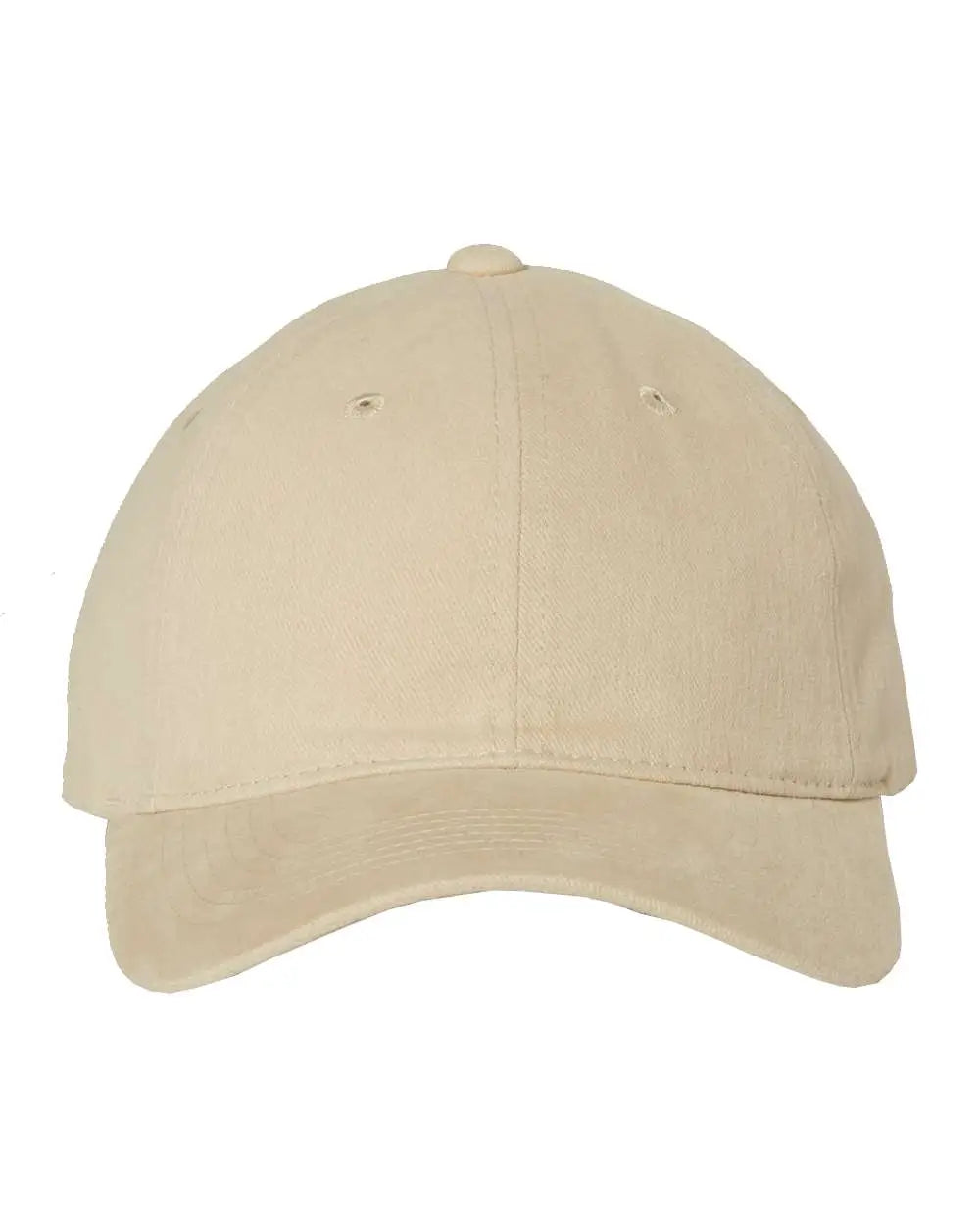 Valucap 9610 Heavy Brushed Twill Unstructured Cap - Khaki - one Size Fits Most