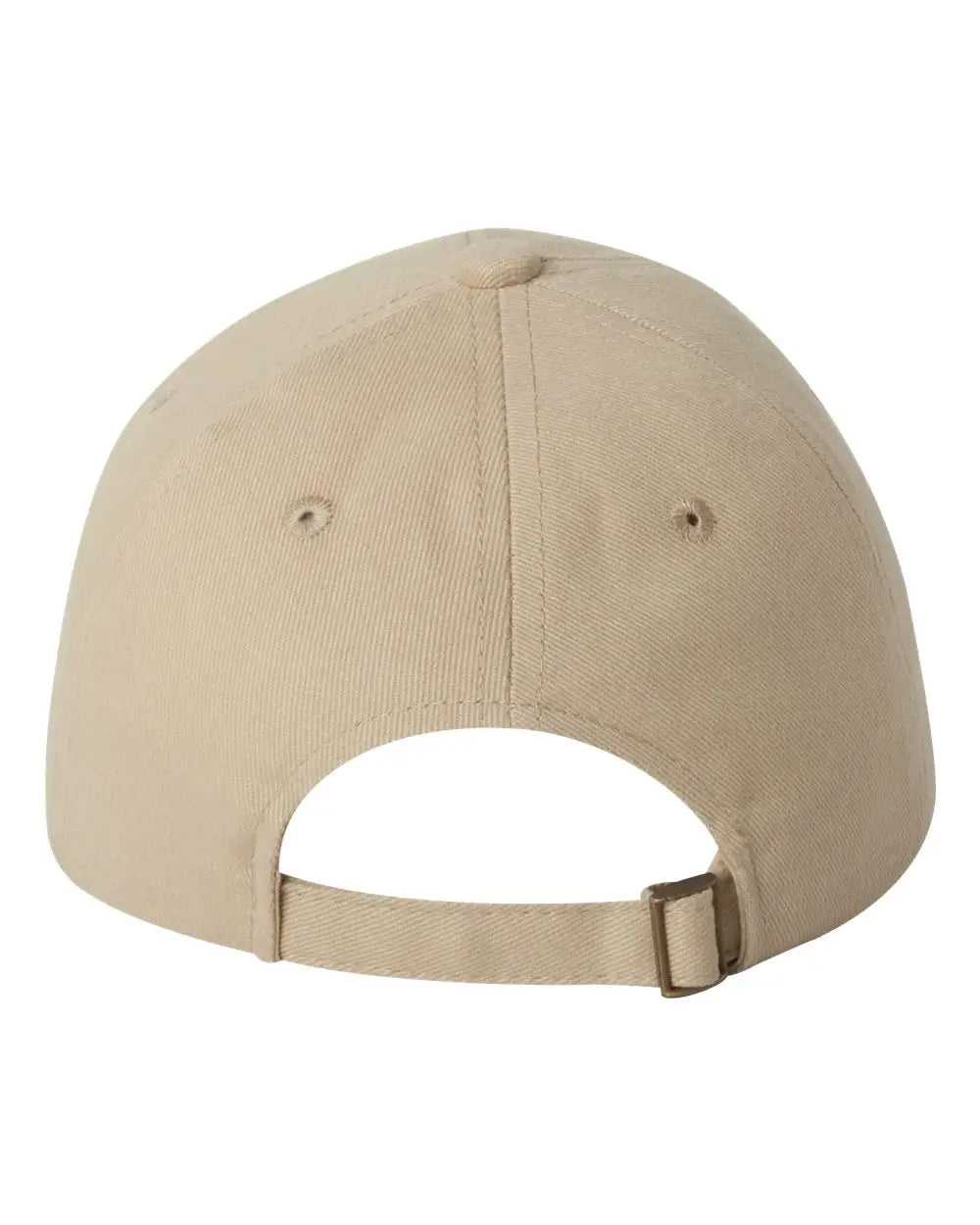 Valucap 9610 Heavy Brushed Twill Unstructured Cap - Khaki - one Size Fits Most