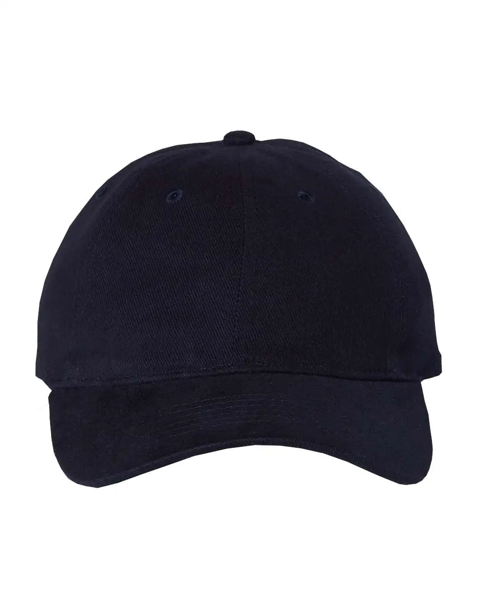 Valucap 9610 Heavy Brushed Twill Unstructured Cap - Navy - one Size Fits Most