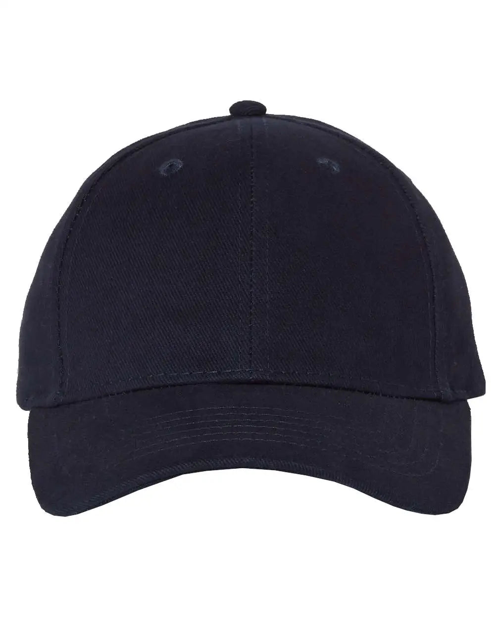 Valucap 9910 Heavy Brushed Twill Structured Cap - Navy - one Size Fits Most