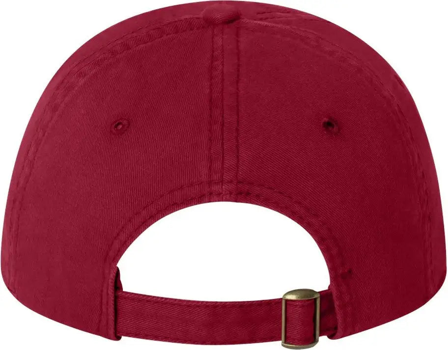Valucap Ah35 Unstructured Cap - Cardinal - one Size Fits Most