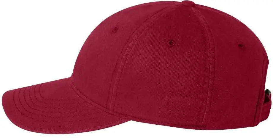 Valucap Ah35 Unstructured Cap - Cardinal - one Size Fits Most