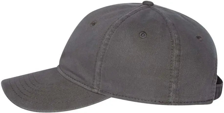 Valucap Ah35 Unstructured Cap - Charcoal - Dark Gray / one Size Fits Most