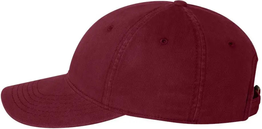Valucap Ah35 Unstructured Cap - Maroon - one Size Fits Most