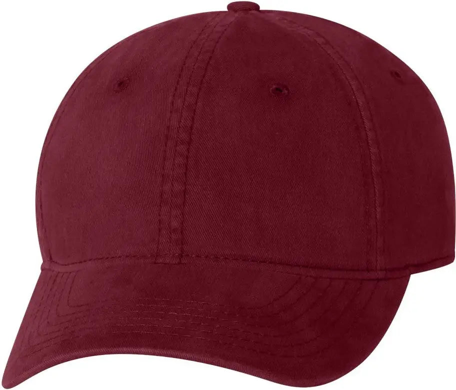 Valucap Ah35 Unstructured Cap - Maroon - one Size Fits Most