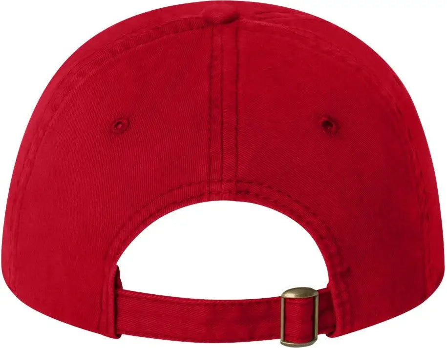 Valucap Ah35 Unstructured Cap - Red - one Size Fits Most