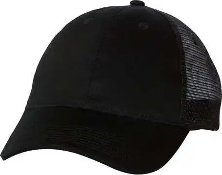 Valucap S102 Sandwich Trucker Cap Black / 6 5/8’’ 7 3/8’’