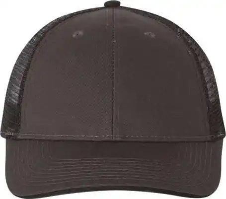 Valucap S102 Sandwich Trucker Cap Charcoal Black Dark Gray / 6 5/8’’ 7 3/8’’