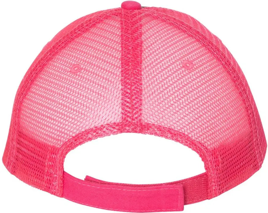 Valucap S102 Sandwich Trucker Cap - Charcoal Neon Pink - one Size Fits Most