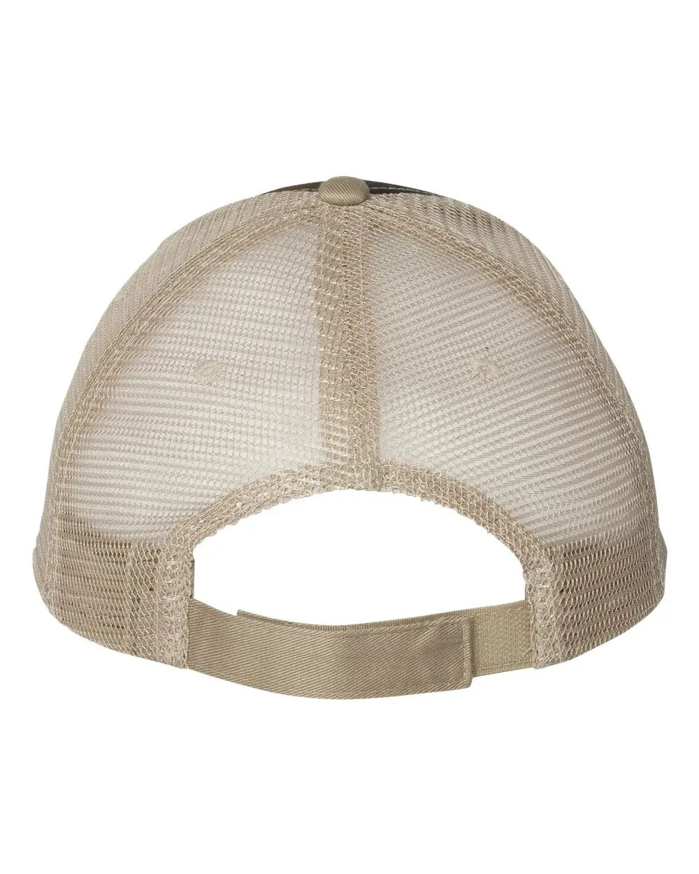 Valucap S102 Sandwich Trucker Cap - Green Camo Tan
