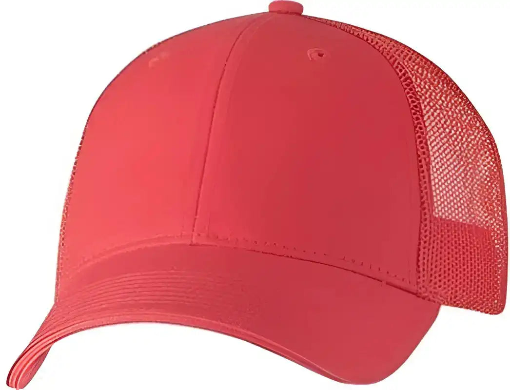 Valucap S102 Sandwich Trucker Cap Red / one Size Fits Most