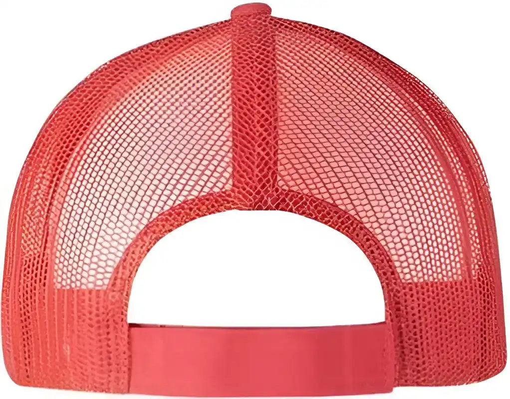 Valucap S102 Sandwich Trucker Cap Red / one Size Fits Most