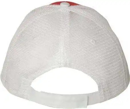 Valucap S102 Sandwich Trucker Cap - Red White - 6 5/8’’ - 7 3/8’’