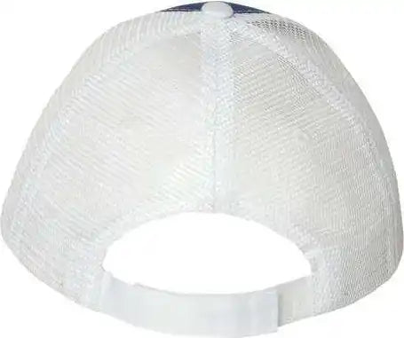 Valucap S102 Sandwich Trucker Cap - Royal White - 6 5/8’’ - 7 3/8’’