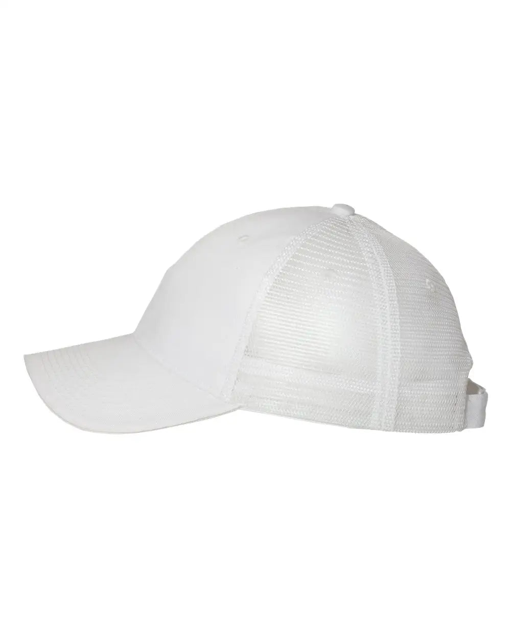 Valucap S102 Sandwich Trucker Cap - White - one Size Fits Most