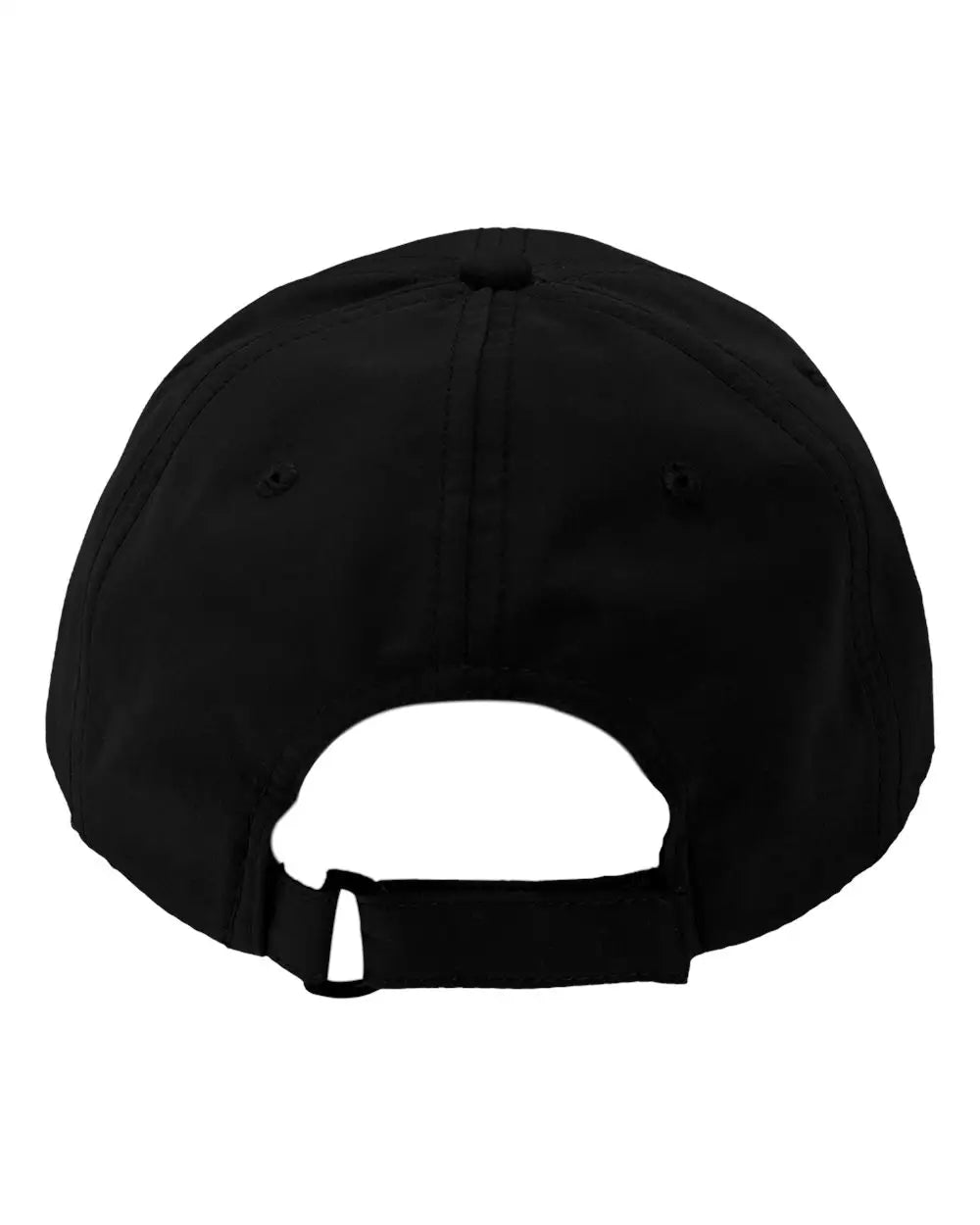 Valucap Sm140 Performance Microfiber Cap - Black - one Size Fits Most