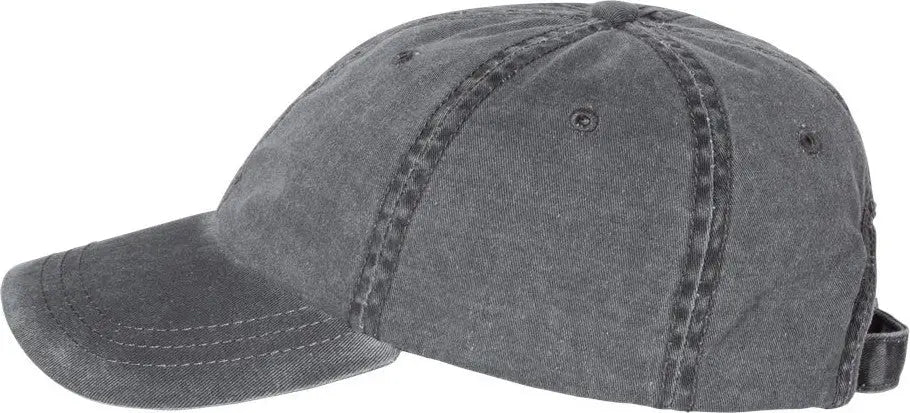 Valucap Sp500 Pigment-dyed Cap - Black - one Size Fits Most