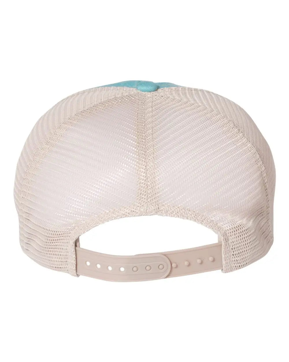 Valucap Sp510 Pigment-dyed Trucker Cap - Aqua Stone - Gray / one Size Fits Most