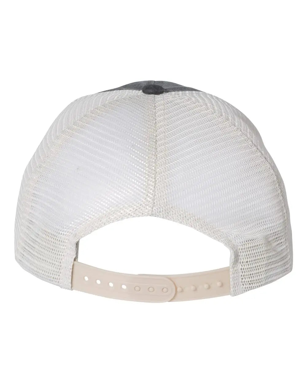 Valucap Sp510 Pigment-dyed Trucker Cap - Black Stone
