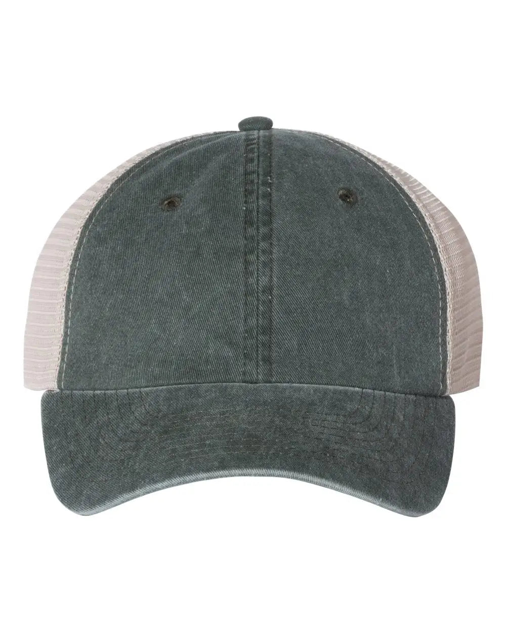 Valucap Sp510 Pigment-dyed Trucker Cap - Forest Stone
