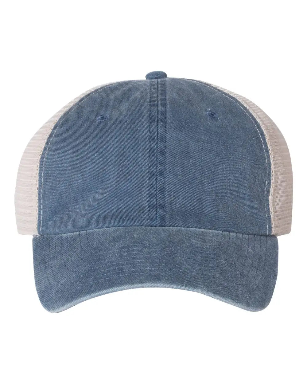 Valucap Sp510 Pigment-dyed Trucker Cap - Navy Stone - Gray / one Size Fits Most