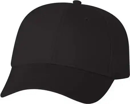 Valucap Vc100 Lightweight Twill Cap - Black - 6 5/8’’ - 7 3/8’’