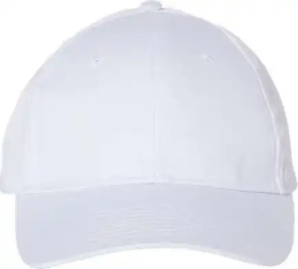 Valucap Vc100 Lightweight Twill Cap White / 6 5/8’’ 7 3/8’’