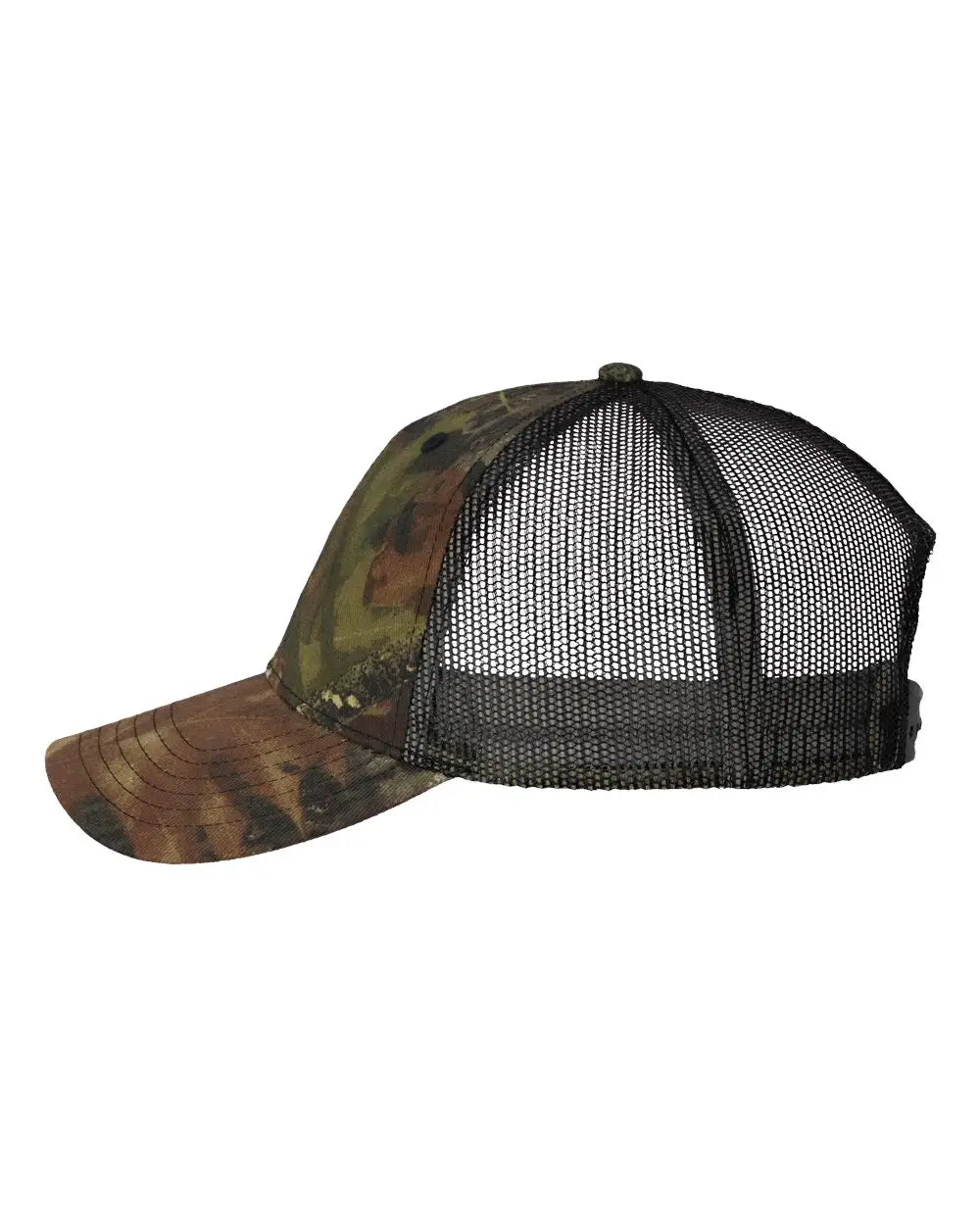 Valucap Vc150m Licensed Camo Mesh Cap - Mossy Oak Breakup Black - one Size Fits Most