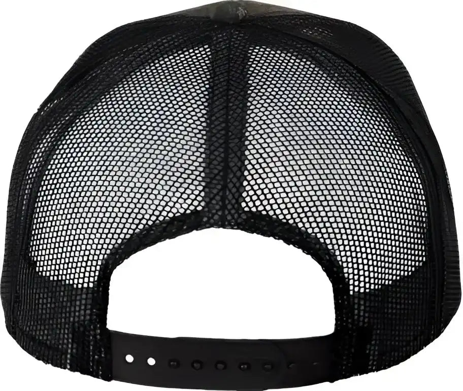 Valucap Vc150m Licensed Camo Mesh Cap Mossy Oak Breakup Black Sand / one Size Fits Most