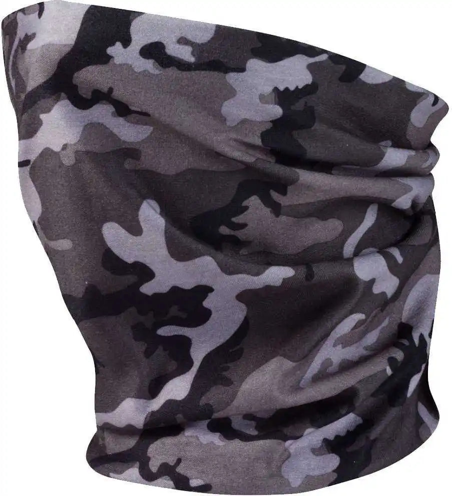 Valucap Vc20 Neck Gaiter - Gray Camo - Multi-colored / Osfm
