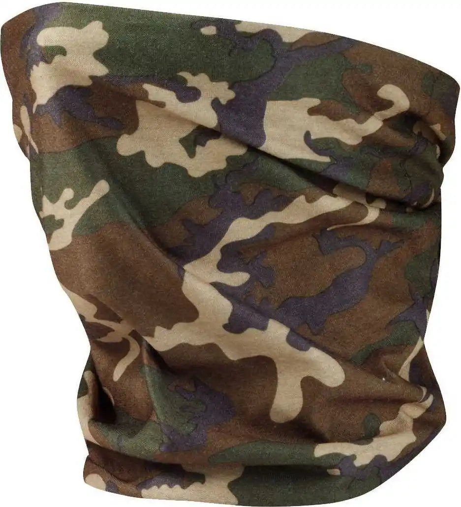 Valucap Vc20 Neck Gaiter - Green Camo - Multi-colored / Osfm