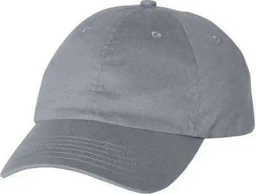 Valucap Vc200 Brushed Twill Cap - Dark Grey - Gray / 6 5/8’’ - 7 3/8’’