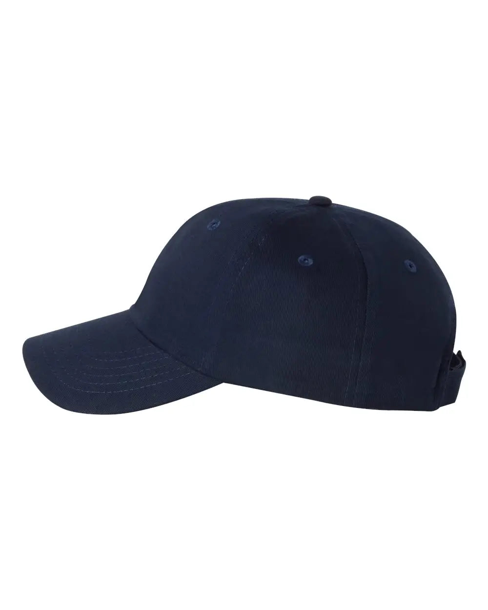 Valucap Vc200 Brushed Twill Cap - Navy - one Size Fits Most