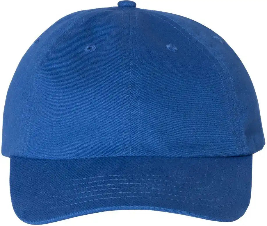 Valucap Vc200 Brushed Twill Cap - Royal - Adjustable
