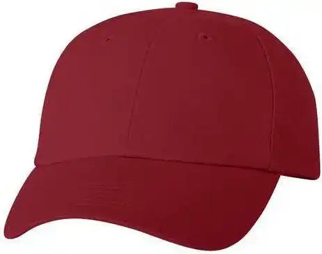 Valucap Vc300a Adult Bio Washed Classic Dads Cap Cardinal / 6 5/8’’ 7 3/8’’