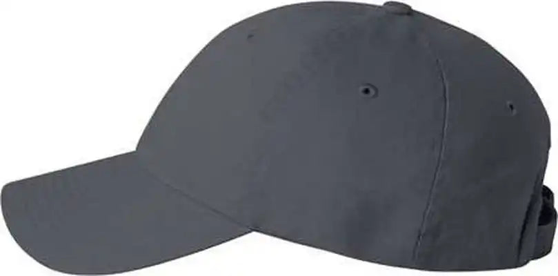 Valucap Vc300a Adult Bio-washed Classic Dads Cap - Charcoal - Dark Gray / 6 5/8’’ - 7 3/8’’