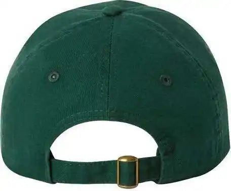 Valucap Vc300a Adult Bio-washed Classic Dads Cap - Forest Green - 6 5/8’’ - 7 3/8’’