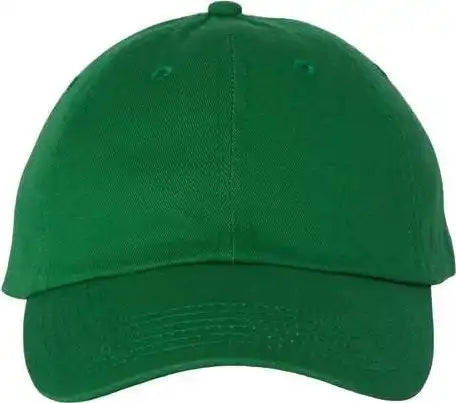 Valucap Vc300a Adult Bio-washed Classic Dads Cap - Kelly - 6 5/8’’ - 7 3/8’’