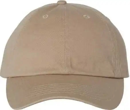 Valucap Vc300a Adult Bio-washed Classic Dads Cap - Khaki - 6 5/8’’ - 7 3/8’’