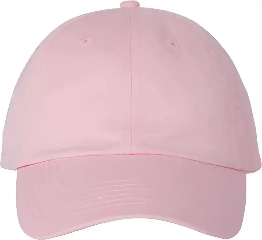 Valucap Vc300a Adult Bio-washed Classic Dads Cap - Light Pink - 6 5/8’’ - 7 3/8’’