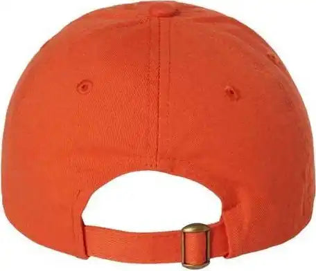 Valucap Vc300a Adult Bio Washed Classic Dads Cap Orange Forest / 6 5/8’’ 7 3/8’’