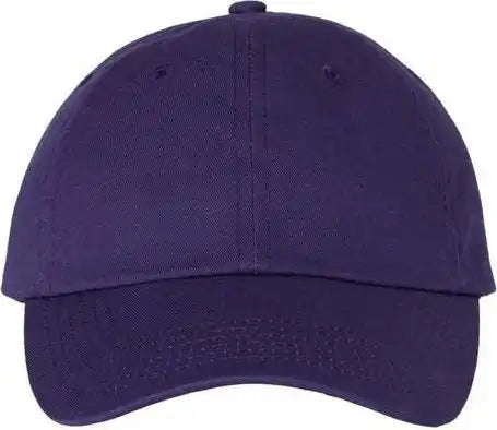Valucap Vc300a Adult Bio Washed Classic Dads Cap Purple / 6 5/8’’ 7 3/8’’