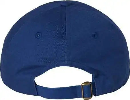 Valucap Vc300a Adult Bio-washed Classic Dads Cap - Royal - 6 5/8’’ - 7 3/8’’